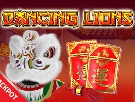 Dancing Lion Jackpot game screenshot